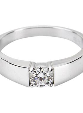 BOXWARAWARA设计莫桑钻男款戒指