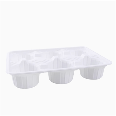 加厚外卖杯托一次性塑料杯托盘四