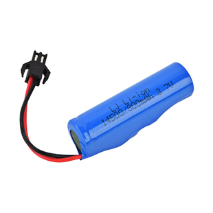3.7V 14500 800mAh 充电锂电池遥控车双星双面特技翻斗车飞机电池