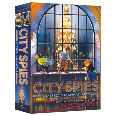 City Spies Mission Manhattan 城市间谍系列5 曼哈顿任务 间谍冒险小说 章节书 英文原版进口儿童图书