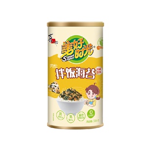 喜之郎美好时光肉松味拌饭海苔308g罐装饭团包饭寿司材料儿童零食