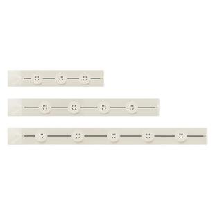 公牛奶油风可移动电力轨道插座厨房客厅排插家用导台插座导轨插座