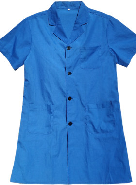 长款实验服长款短袖实验服夏季