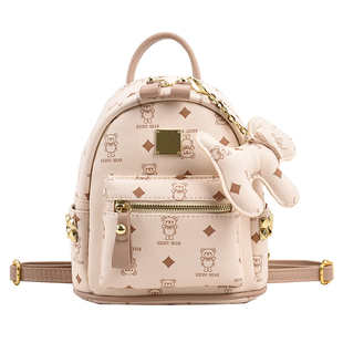 双肩包小型背包女士通勤2026新款大学生上课书包韩系高级感包包皮