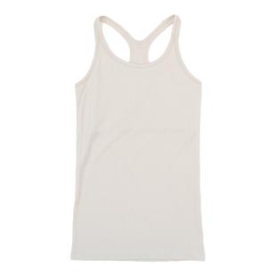 运动背心长款高弹速干女士聚拢美背罗纹夏季户外跑步胸垫条纹上衣