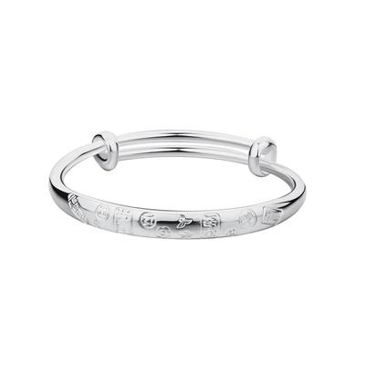 顺钦银楼足银手镯