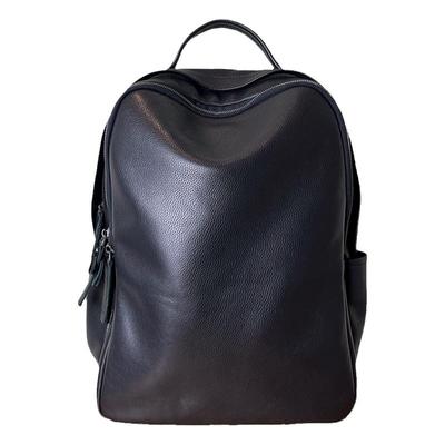 商务真皮男双肩包牛皮背包电脑包