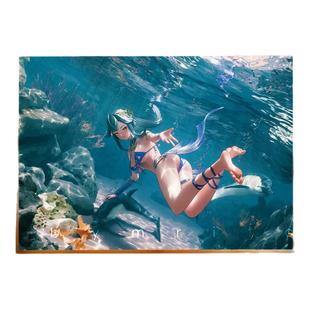 尘白禁区周边灯光画冬至辉夜咎冠雨燕元次手办发光小夜灯摆件礼物