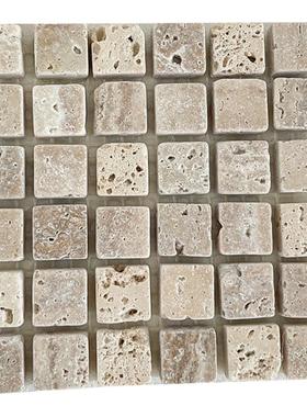 ins风拍照道具饰品拍照摄影摆件冷淡风石头摆拍收纳盘米色洞洞石