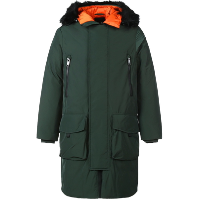 【自营】Armani Exchange 男士聚酯中长棉服6KZL48中长款阿玛尼