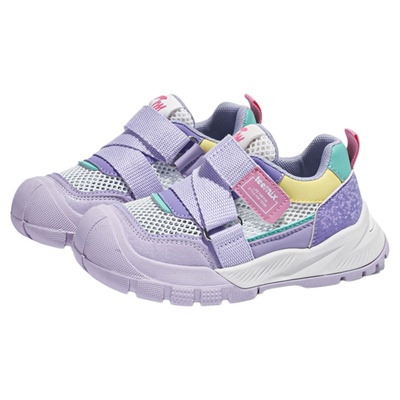 天美意童鞋2025夏季新款女童软底网面透气休闲鞋男童潮百搭运动鞋