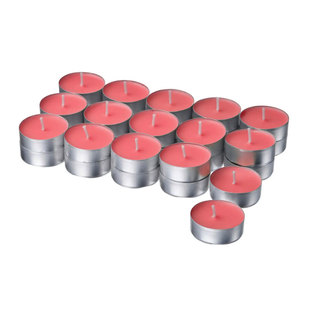 宜家斯特焕香薰蜡烛无烟生日浪漫烛光晚餐婚礼圆形小蜡烛应急精油