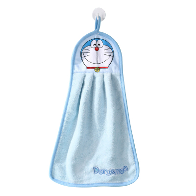 擦手巾哆啦A梦儿童挂式家用可爱