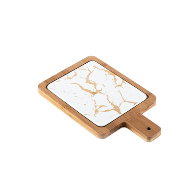 JOJO'SLIFEPD大理石木板方形盘