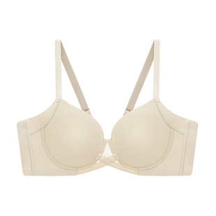 EMMAROSE无肩带内衣女大胸防滑聚拢抹胸隐形裹胸大码文胸春夏薄款