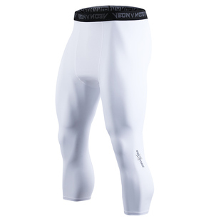 维动篮球训练紧身裤男跑步运动短裤五七九分高弹力压缩打底裤加绒