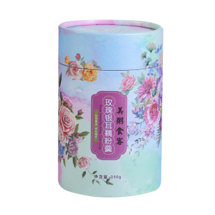 美粥食客玫瑰银耳藕粉羹350g营养早餐速食冲饮上班族学生女男生