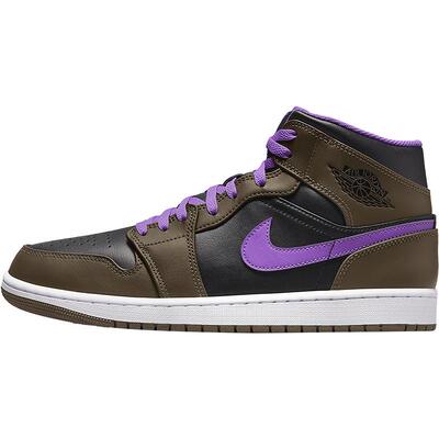 Nike/耐克官方正品新款Jordan 1 Mid男子运动板鞋DQ8426-215