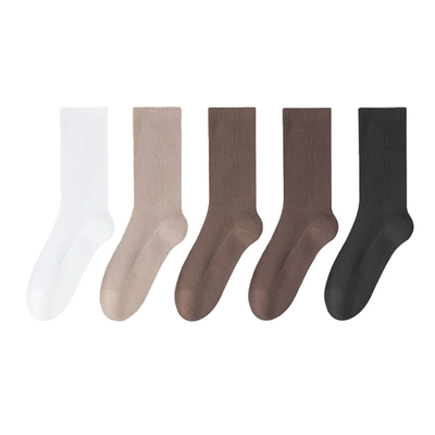 一次性袜子女士秋冬款中筒袜加厚旅行无菌防臭日抛免洗袜吸汗透气