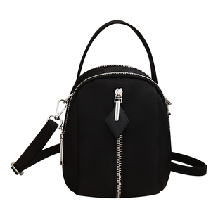 手机包布包2025新款轻便休闲小包包多层口袋妈妈包散步逛街小挎包