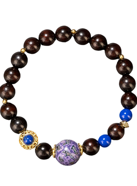 林剑军非遗大漆礼佛手串