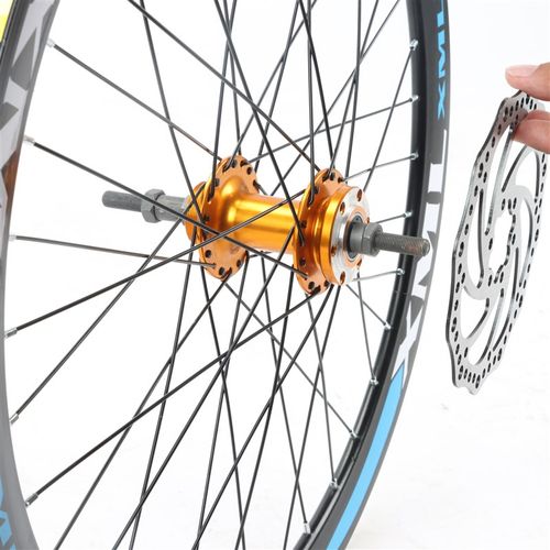 山地自行车变速轮毂24/26/27.5寸铝合金花鼓培林轴承快拆前后轮组