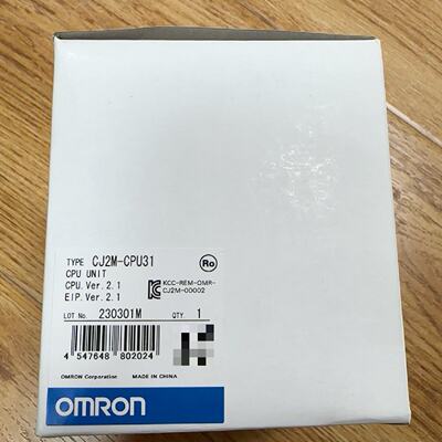 议价 Cj2m-Cpu31 Br New Only Opened 23 Years Old Box Code适用