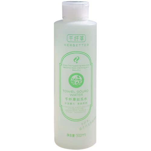 千纤草500ml丝瓜水爽肤水控油保湿补水女化妆水提亮肤色收缩毛孔