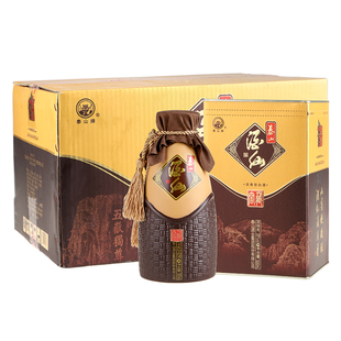 泰山牌白酒 窖藏酒仙 小窖佳酿 39度浓香型白酒 500ml*6瓶