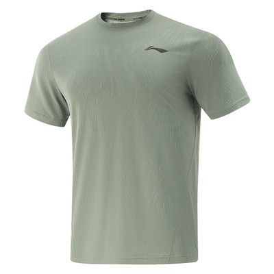 LI-NING李宁男子运动休闲短袖T恤ATSV369-5