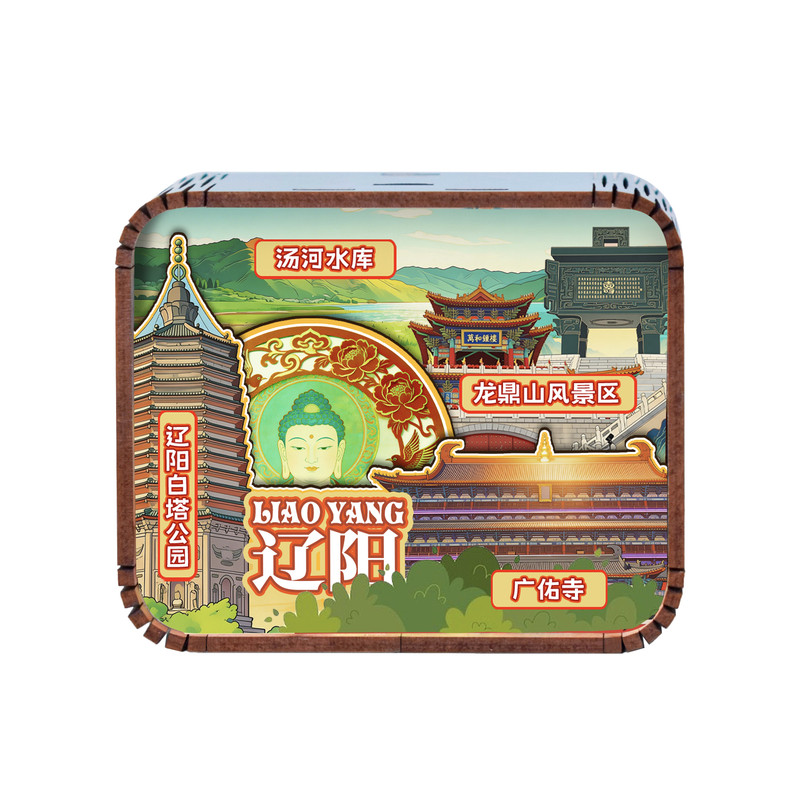 定制木制八音盒旅游礼品摆件