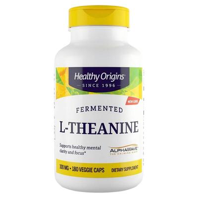 Healthyorigins茶胺酸100mg