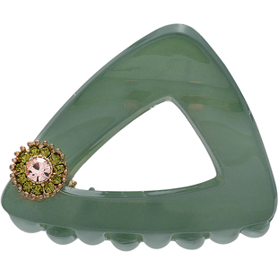 皇家莎莎韩国三角形小抓夹刘海夹后脑勺半抓复古风高马尾发抓