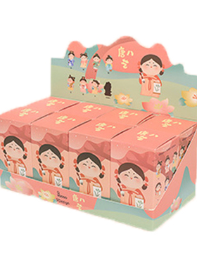 大唐宫廷古风唐八艺盲盒摆件