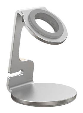适用苹果手表新款金属充电支架AppleWatch9/8/SE底座iwatchS10配件收纳架iwatch41/45mm创意通用便携收纳座充
