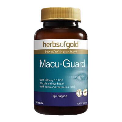 澳大利亚直邮Herbs Of Gold和丽康越橘护眼片呵护眼90粒效期27.03