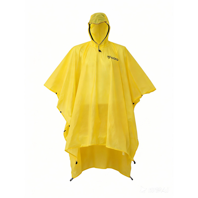 JOGOFO轻量化登山徒步爬山15d专用户外雨衣超轻便携式三合一雨披
