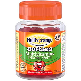 Haliborange哈利宝儿童多维生素草莓味软糖免疫全营养不挑食
