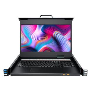 大唐卫士KVM切换器HDMI高清接口17寸8口19寸机架式折叠前置USB接口KVM切换器DL1708-HD