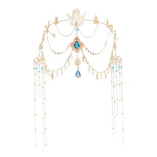 异域风复古民族风流苏额头连头饰手链敦煌西域公主发饰耳环配饰