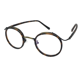 复古圆形玳瑁小众眼镜框雕花中金胡歌同款眼镜架配近视防蓝光变色
