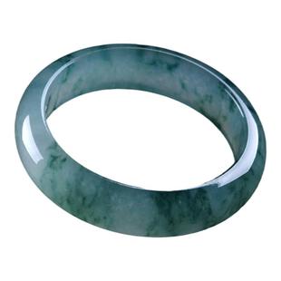 翡翠原石玉石毛料老坑翡翠莫湾基黑乌沙莫西沙木那手镯料玉手镯女