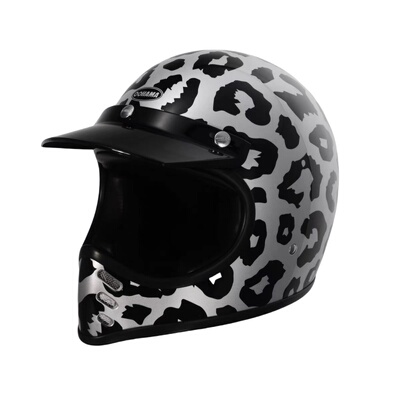 OOHAMA复古摩托车山地盔Mini头盔