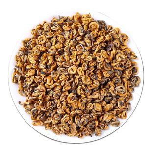 2025新茶滇红金螺茶特级云南古树红茶特一级云南工夫红茶蜜香金针