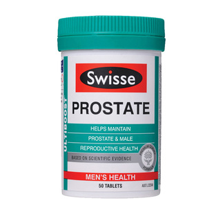 保税 澳洲Swisse prostate番茄红素锯棕榈前列线康50片强精子活力