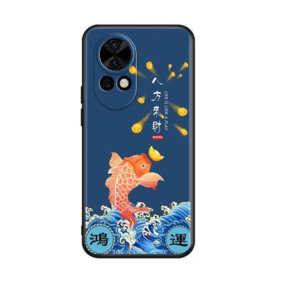 luckrider适用于华为nova12pro手机壳nova12pr0软胶防摔nova12por国潮风navo12pro网红ada-al00复古保护套hua