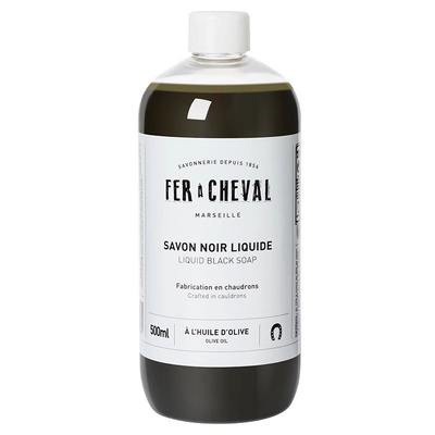 马蹄铁植物黑皂液强力去除重油污