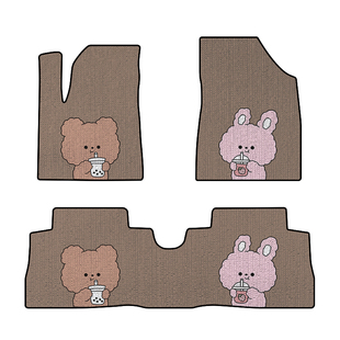 欧拉好猫脚垫gt黑猫24款地垫全包围专用上层地毯车内装饰汽车用品