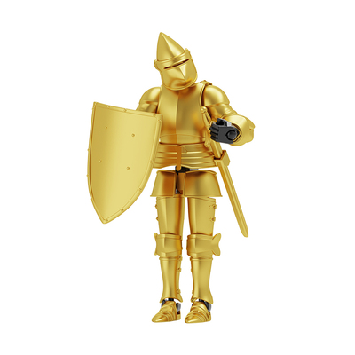 中世纪骑士重甲兵【磁吸第五代】