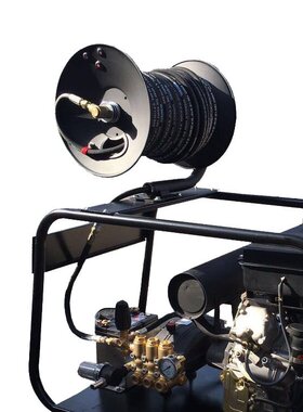 管道清洗机MR 20/50DE柴油动力物业工厂食堂用高压水管清洗设备